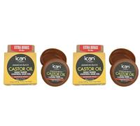 ican London Jamaican Black Castor Oil Edge Control Hair Gel Maximum Hold 2 x 80g
