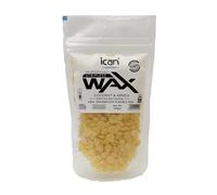 Ican London Professional Hard Wax Beads,Stripless Depilatory Waxing Pellets Solid Beans No Strip Needed, Pain Free Hair Removal Wax For Full Body (Coconut & Arnica, 100g)