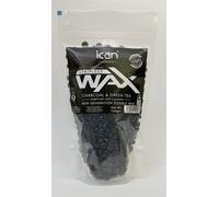Ican London Professional Hard Wax Beads,Stripless Depilatory Waxing Pellets Solid Beans No Strip Needed, Pain Free Hair Removal Wax For Full Body (Charcoal & Green Tea, 250g)