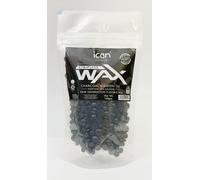 Ican London Professional Hard Wax Beads,Stripless Depilatory Waxing Pellets Solid Beans No Strip Needed, Pain Free Hair Removal Wax For Full Body (Charcoal & Green Tea, 100g)