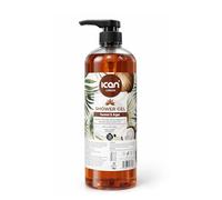 ican London Shower Gel with Coconut and Argan, Hydrating, Softening, Cleansing, 1000ml