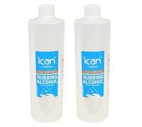 ICAN Multi Purpose isopropyl rubbing Alcohol 99.9% Pure Isopropanol 2 x 500ml
