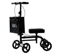 iCan Products R-45 Knee Walker with Adjustable Knee Pad, Hand Brake System & Storage Bag - Foldable Mobility Scooter Alternative for Foot & Ankle Injury Recovery