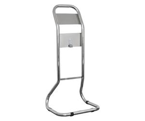 iCan Single Chrome Fire Extinguisher Stand - Sl reestanding Holder for Standard Fire Extinguishers