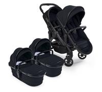 iCandy Peach 7 Combo Twin Pushchair, Black Edition