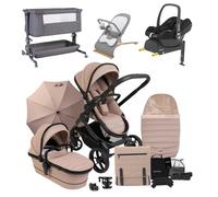 iCandy Peach 7 Essential Bundle, Maxi-Cosi Cabriofix, Bouncer And Bedside Crib