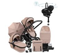 iCandy Peach 7 Luxury Travel System, Maxi-Cosi Pebble 360 Pro² Car Seat & Base