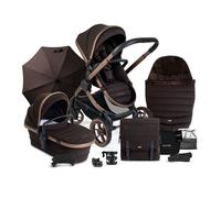 iCandy Peach 7 Pushchair and Carrycot Complete Bundle, Pecan