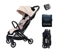 iCandy Pip Compact Cabin Approved Travel Stroller - Latte