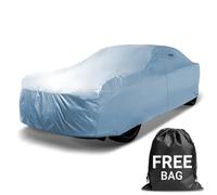 iCarCover 30-Layer Premium Car Cover Waterproof All Weather Rain Snow UV Sun Hail Protector for Automobiles, Automotive Accessories Full Exterior Outdoor Cover, Fit for Sedan/Coupe (217-226 inch)