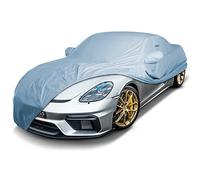 iCarCover Custom Car Cover for 2006-2025 Porsche Cayman, Waterproof All Weather Rain Snow UV Sun Protector Full Exterior Weatherproof Indoor Outdoor Car Cover with Strap