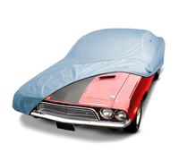 iCarCover Fits. [Dodge Challenger] Full Car Cover Waterproof All Weather Weatherproof UV Sun Snow Dust Storm Resistant Exterior Outdoor Custom Protection with Straps (Year Fits 1970-1974)