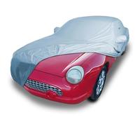 iCarCover Fits: [Ford Thunderbird] 2002-2005 Premium Full Car Cover Waterproof All Weather Resistant Custom Outdoor Indoor Sun Snow Storm Protection Form-Fit Padded Cover with Straps