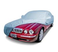 iCarCover Fits: [Jaguar XJ8 / XJR] 1998-2009 Premium Full Car Cover Waterproof All Weather Resistant Custom Outdoor Indoor Sun Snow Storm Protection Form-Fit Padded Cover with Straps