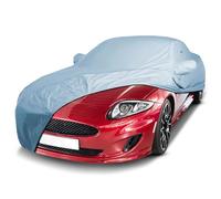 iCarCover Fits: [Jaguar XK8 / XKR] 1997-2008 Premium Full Car Cover Waterproof All Weather Resistant Custom Outdoor Indoor Sun Snow Storm Protection Form-Fit Padded Cover with Straps