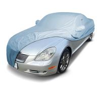 iCarCover Fits: [Lexus SC Convertible SC430] 2002-2010 Premium Full Car Cover Waterproof All Weather Resistant Custom Outdoor Indoor Sun Snow Storm Protection Form-Fit Padded Cover with Straps