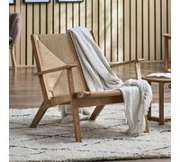 Icaria Armchair - Oak and Woven