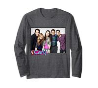 iCarly Cast Group Carly, Sam, Freddie, and Spencer Long Sleeve T-Shirt