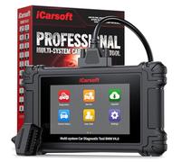 iCarsoft BMM V4.0 Bidirectional Diagnostic Tool for BMW/Mini/Rolls-Royce + 2 Optional Brand Packs, Full System OBD2 Scanner with 18 Services for BMW, Active Test, Auto VIN, Lifetime Fr-ee Update