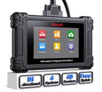 iCarsoft CR Elite P OBD2 Scanner, Car Diagnostic Tool Engine/Transmission/ABS/SRS, 49 Reset Functions Code Reader, Battery Test, Auto VIN, Battery Test, Lifetime Wi-Fi Update