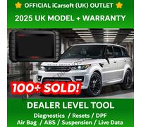 iCarsoft CR MAX - 2024 ABS SRS EPB BATTERY CODING DPF OIL SERVICE RESET