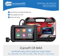 iCarsoft CR MAX - 2024 ABS SRS EPB BATTERY CODING DPF OIL SERVICE RESET