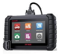 iCarsoft CR Max Car Diagnostic Tool, Bi-directional OBD2 Scanner with Full Systems Diagnoses, 49 Reset+Extra 38 Service, Oil/EPB/BMS/SAS/SRS/ABS/DPF, Active Test, Lifetime Update
