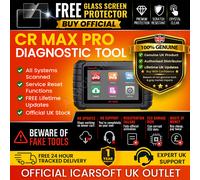 iCarsoft CR MAX - 2024 ABS SRS EPB BATTERY CODING DPF OIL SERVICE RESET