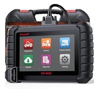 iCarsoft CR Max OBD2 Scanner, Full System Car Diagnostic Tool, 50 Reset Services, Oil/EPB/BMS/ETC/SAS/DPF/TPMS/Injector Coding, Battery Test, Bi-Directional Test, CANFD, Lifetime No Charge Update