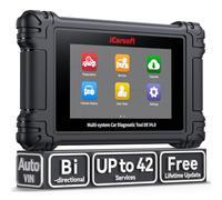 iCarsoft DE V4.0 Bidirectional Diagnostic Tool for German Brand Vehicles, Full System OBD2 Scanner, 27 Resets for Porsche, 35 for Ben.z, 16 for BM.W, 42 for V.A.G, Auto VIN, Lifetime Wi-Fi Update