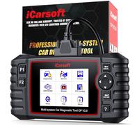 iCarsoft Full System OBD2 Scanner for OPEL/Vauxhall, OP V2.0 Diagnostic Tool with 9 Maintenance Service, Oil/SAS/EPB/BMS/ETC/BLD/INJ, Battery Test, Continuous Software Update