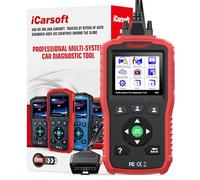 ICarsoft i980 OBD2 Scanner for Ben.z/Sprinter/Smart, ALL System Steering Angle Reset/Oil Reset Car Diagnostic Tool Car Code Reader- Battery Test/Live Data