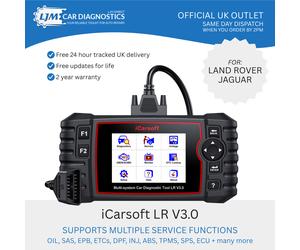iCarsoft LR V3.0 - 2026 For Jaguar & Land Rover Professional Diagnostic Tool UK