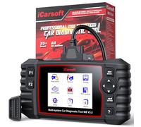 iCarsoft MB V3.0 Car Diagnostic Tool for Ben.z/Smart/Sprinter, 35+ Service Functions OBD2 Scanner, All System Code Reader, Bi-Directional Control, Battery Test, Auto VIN, Lifetime Free Update