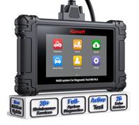 iCarsoft MB V4.0 Bidirectional Scan Tool for Mecedes/Sprinter/Smart+2 Car Brands, 38 Resets/26 Services/Active Test, OBD2 Scanner Diagnostic Tool Auto VIN, 4 in 1 Live Data,Full System Code Reader