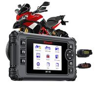 iCarsoft MT V6 Motorcycle Diagnostic Scan Tool for Ducati, All System Diagnose Motorcycle Scanner with 101 Active Tests, 85 Maintenance Services, Read/Clear Codes,Battery Test,for 99% Models