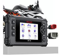 iCarsoft MT V6 Motorcycle Diagnostic Scan Tool for KT.M, All System Motorbike OBD Scanner, Oil/ETC/ABS/Engine Idle Maintenance Tool for K.TM, Actuation Test, Battery Test