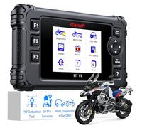 iCarsoft MT V6 Motorcycle Diagnostic Tool for BMW with 115 Resets 197 Active Tests, Full System Motorbike OBD2 Scanner Code Reader/Auto VIN/Freeze Frame Data/Live Data/Free Lifetime Upgrade