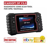 iCarsoft OP V2.0 For VAUXHALL Diagnostic Car Scanner Tool - Official UK Outlet