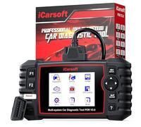iCarsoft POR V3.0 Scanner for Porsche, 27 Reset Services OBD2 Scanner Code Reader, OIL/BLD/EPB/SAS/BMS/ETC/INJ/DP-F/TPMS Reset, 4-in-1 Graph Data, Bi-Directional Test, Lifetime F-ree Update