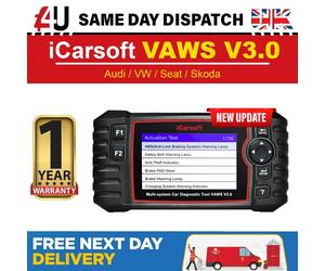 ICARSOFT VAWS 3.0 - FOR AUDI VW SEAT SKODA PROFESSIONAL DIAGNOSTIC TOOL 2025