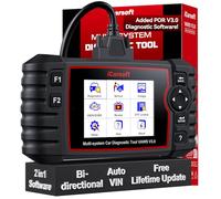 iCarsoft VAWS V3.0 (Enhanced) Full System Diagnostic Tool for V.A.G and for Porsche, Bidirectional OBD2 Scanner, 27 Services for Porshe, 42 Services for V.A.G, Auto VIN, Lifetime Fr-ee Update