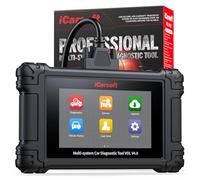 iCarsoft VOL V4.0 Bidirectional Diagnostic Scan Tool for Volvo/SAAB OBD2 Scanner + 2 Car Brand Vehicles, All System, All Reset Items/Actuation Test/Battery Registration Tool, Auto VIN-Free Update