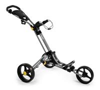 iCart Go - 3 Wheel Push Trolley Grey/Black