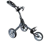 iCart Masters Compact Evo 3 Wheel Push Golf Trolley Black/Grey
