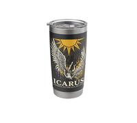 Icarus Falling from The Sun Greek Mythology Flew Too Close Stainless Steel Insulated Tumbler