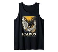 Icarus Falling from The Sun Greek Mythology Flew Too Close Tank Top