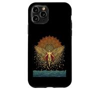 Icarus Falling Greek Mythology Geometric Mandala Sun Case for iPhone 11 Pro