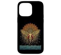 Icarus Falling Greek Mythology Geometric Mandala Sun Case for iPhone 14 Pro Max