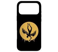 Icarus Falling Sun Silhouette Greek Mythology Minimalist Case for iPhone 17 Pro Max